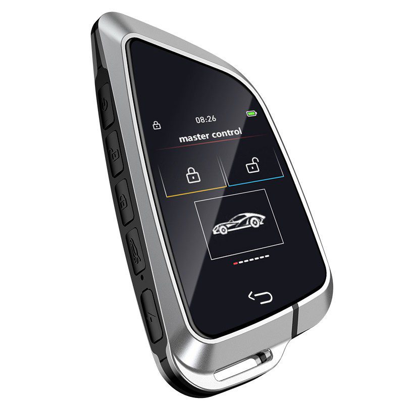 1457 | LCD Ekranlı Yeni BMW Tip Eller Serbest Smart Kumanda
