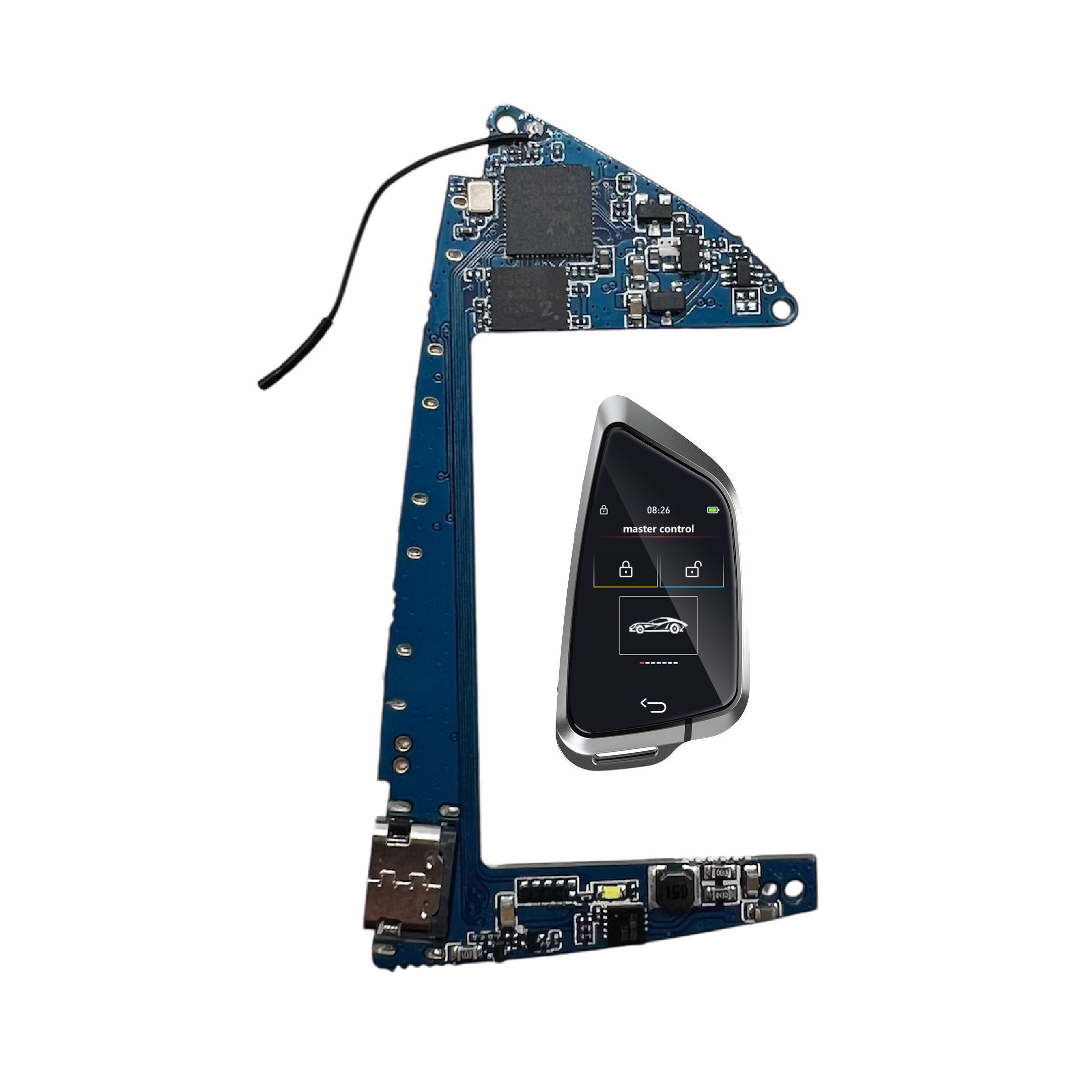 LCD EN588 BMW Tipi Ekranlı Smart Kumanda için Anakart