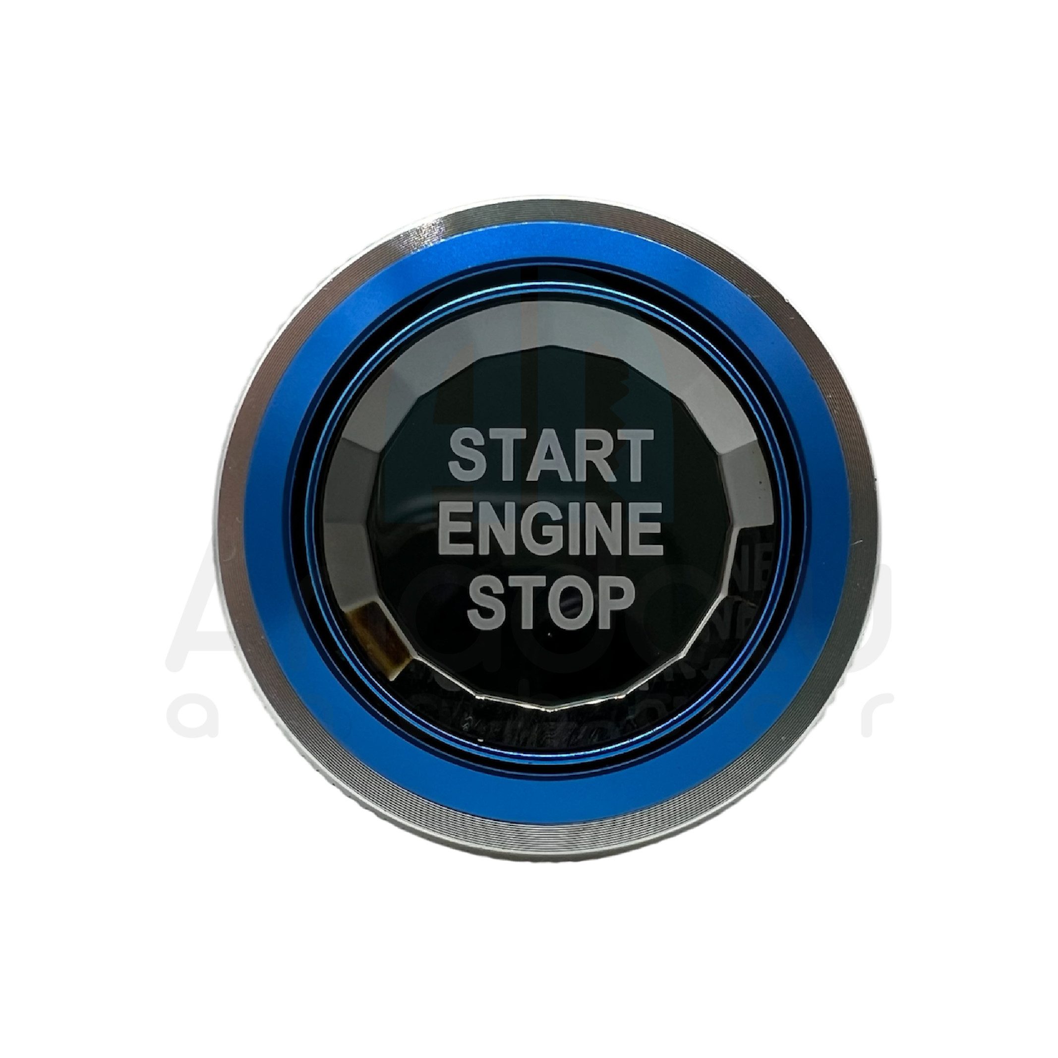 8101 | Start Stop Buton Mavi Kristal