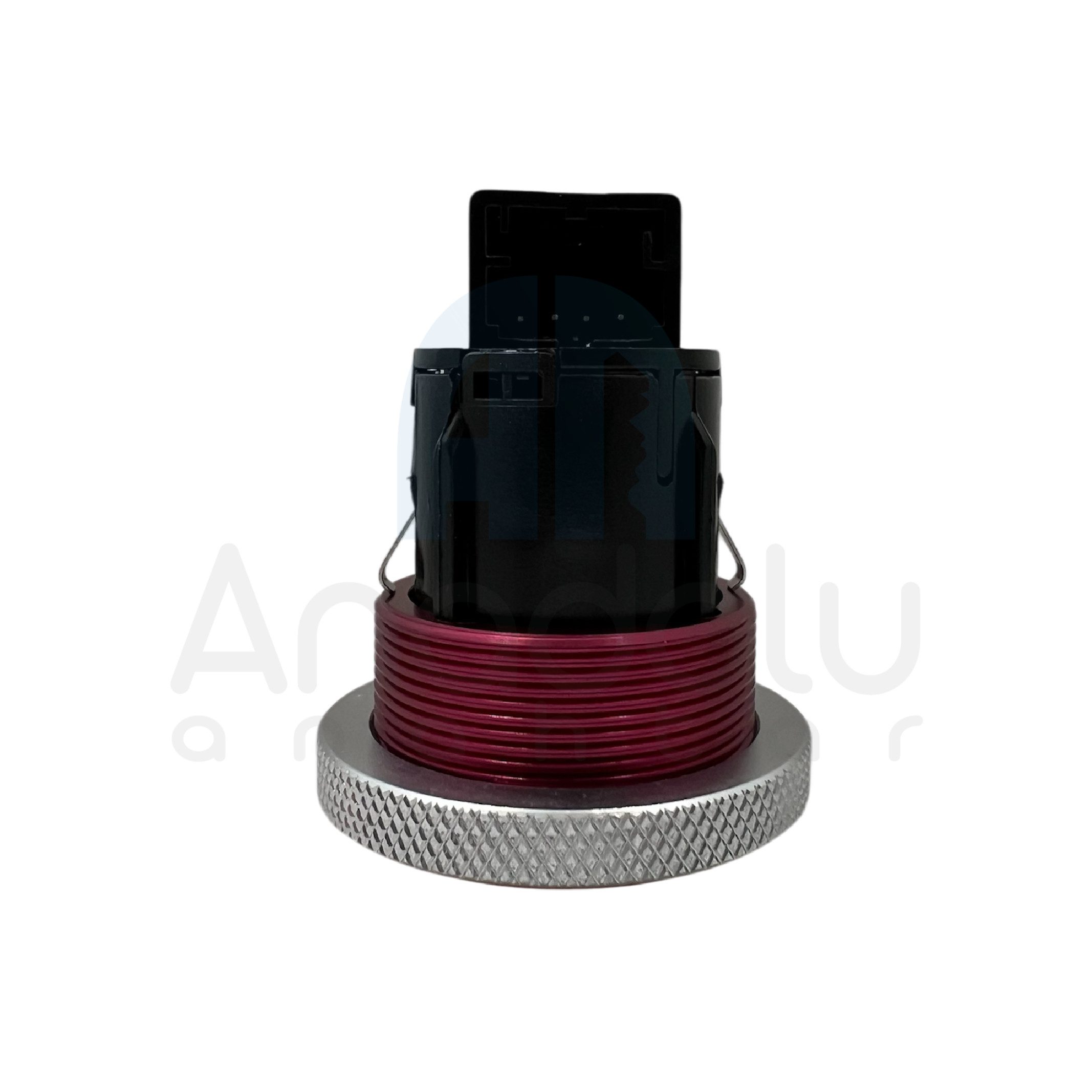 8102 | Start Stop Buton Kırmızı Kristal
