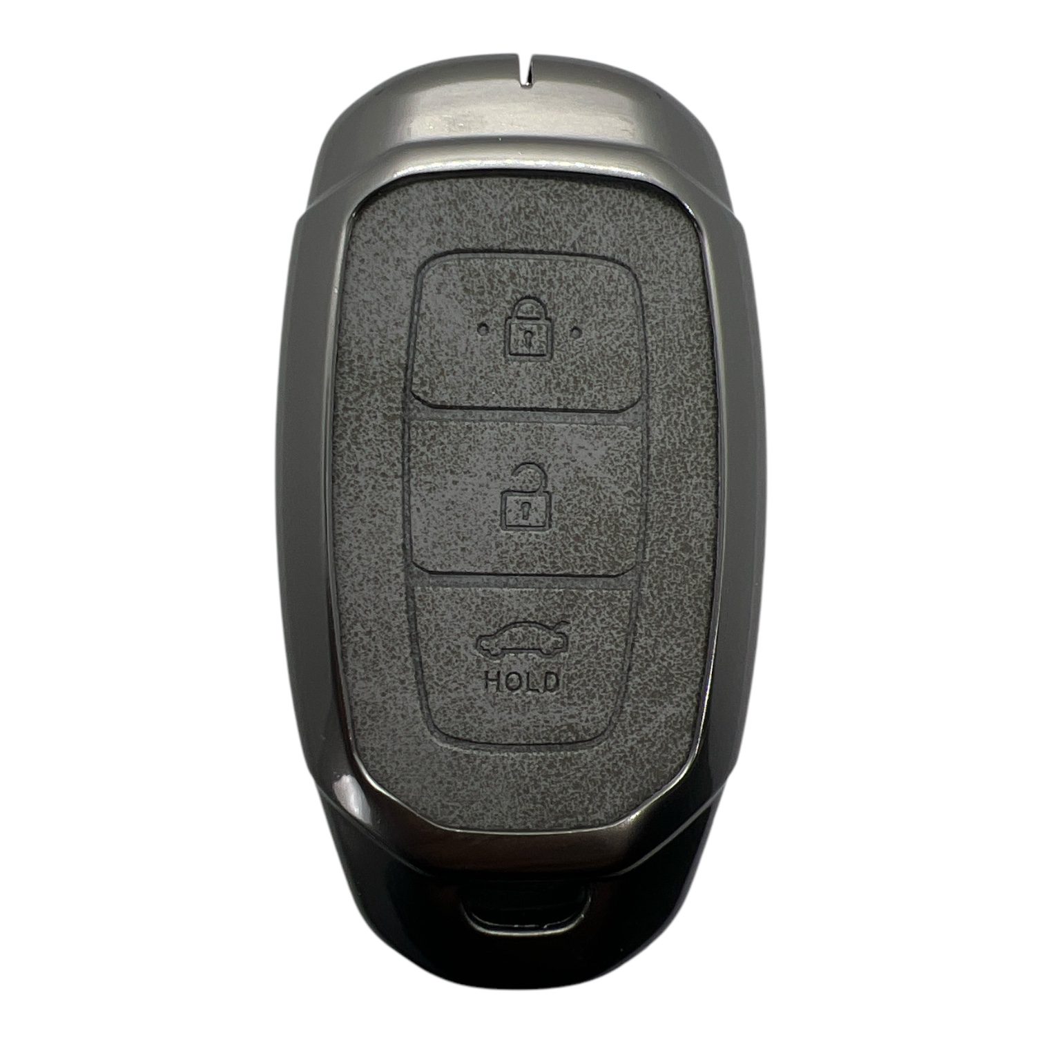 2112Vip G | Hyundai Smart Metal Kılıfı 3 Buton Gri