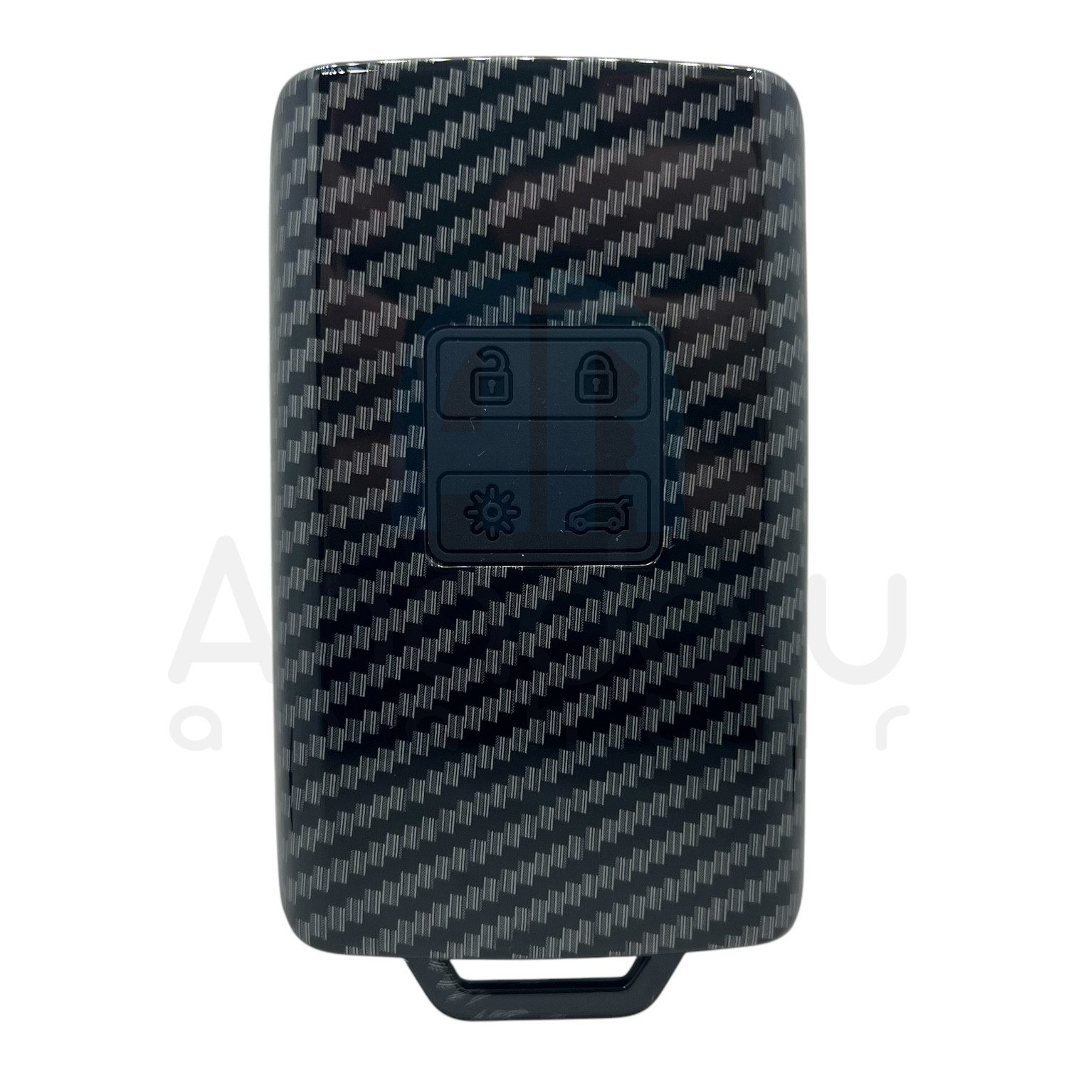 3510KARBON | Renault Kart Kumanda 4 Buton Karbon Fiber Kılıfı