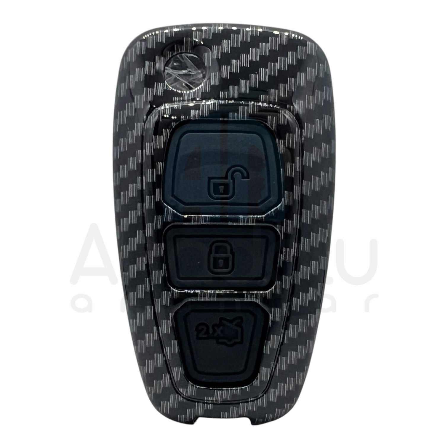 4111KARBON | Ford Focus 3 Sustalı 3 Buton Karbon Fiber Kılıfı