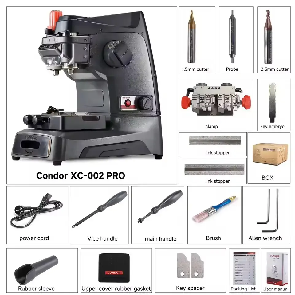 8880 | Yeni Xhorse XC-002 PRO Condor Manuel Anahtar Kesme Makinası