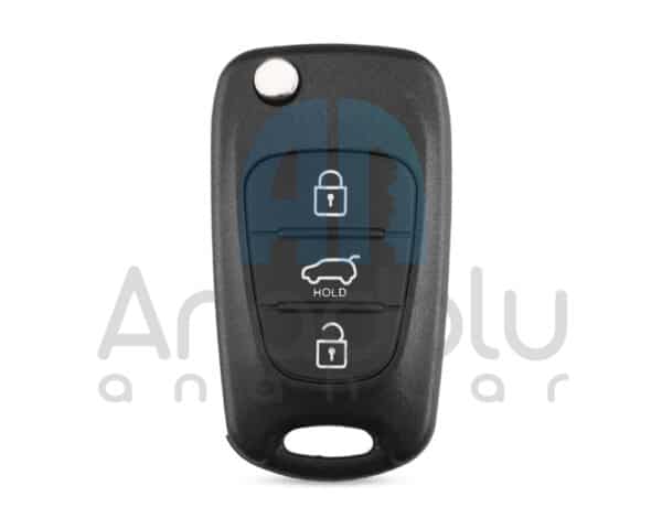 2146 | Hyundai Sustalı Kumanda Kabı 3 Buton