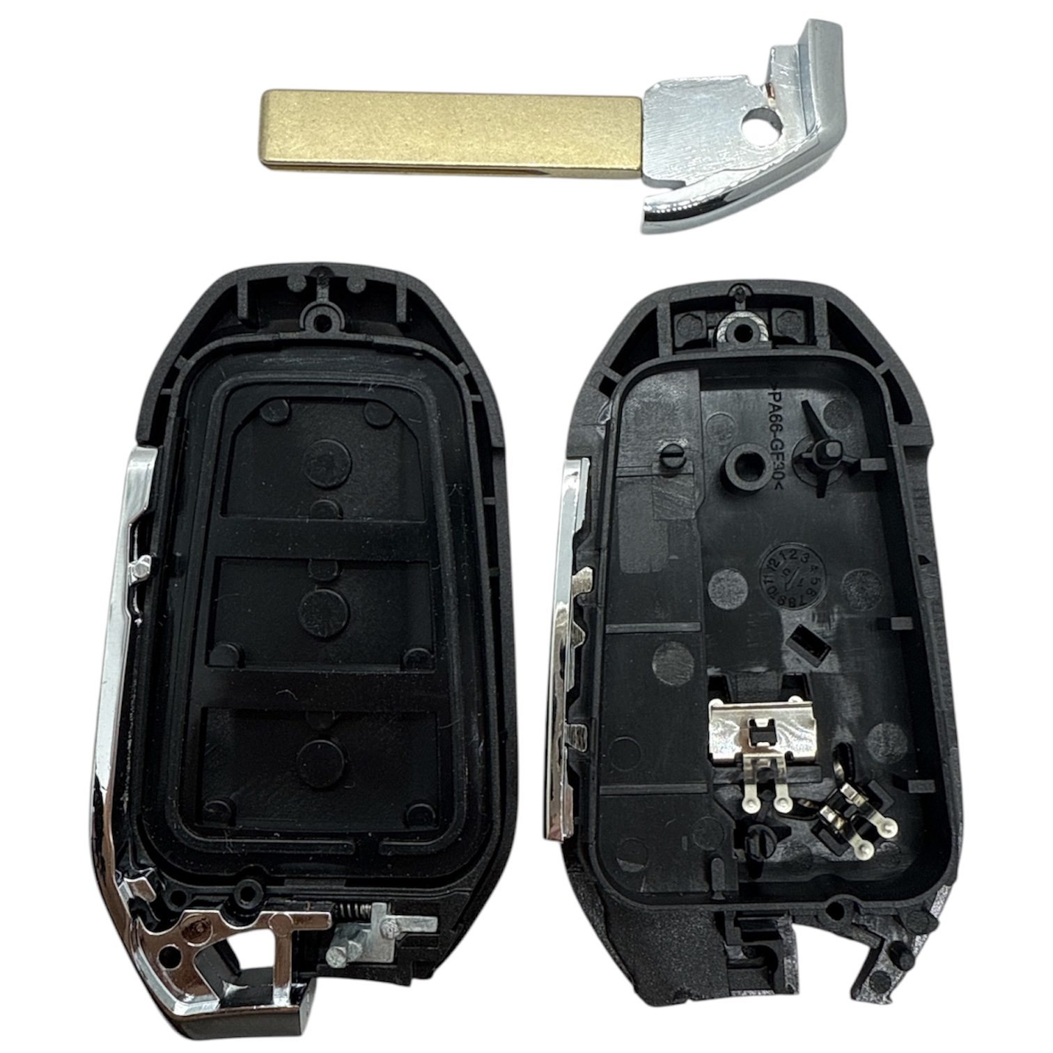3488 | Peugeot Bagaj Smart Kumanda Kabı 3 Buton ( Eski Kasa )