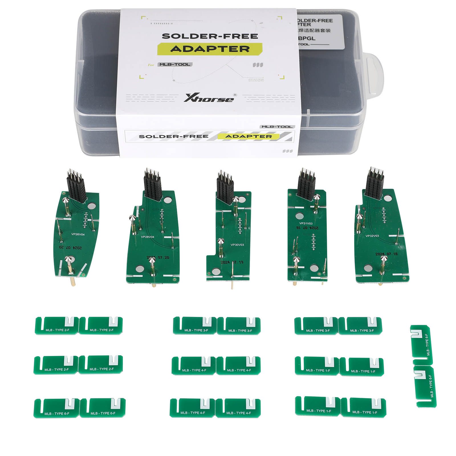 7827 | XDMLBPGL XHORSE MLB Tool Lehimsiz Adaptör, Key Tool Plus/VVDI2