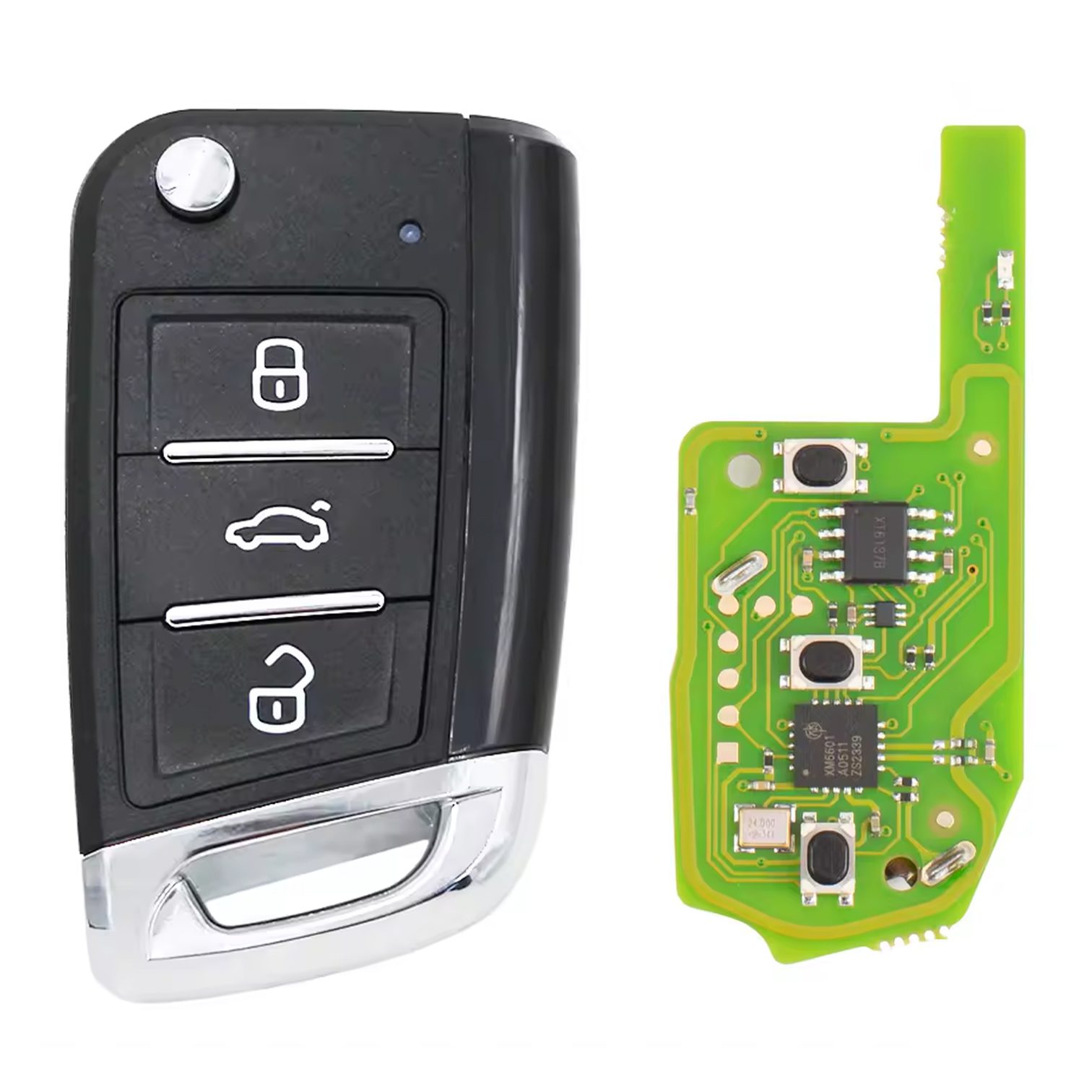 7831 | XZVGM1EN Xhorse VW MQB48 Board XT27B Çip Kumanda 3 Buton