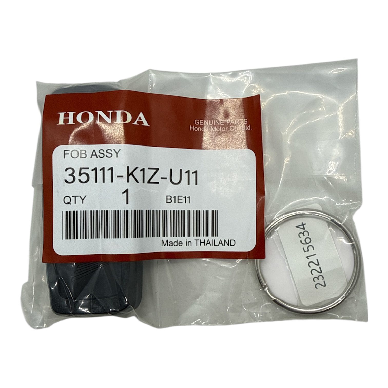 1717 | Honda Orjinal PCX160 Smart Kumanda 3 Buton ID47 433MHz