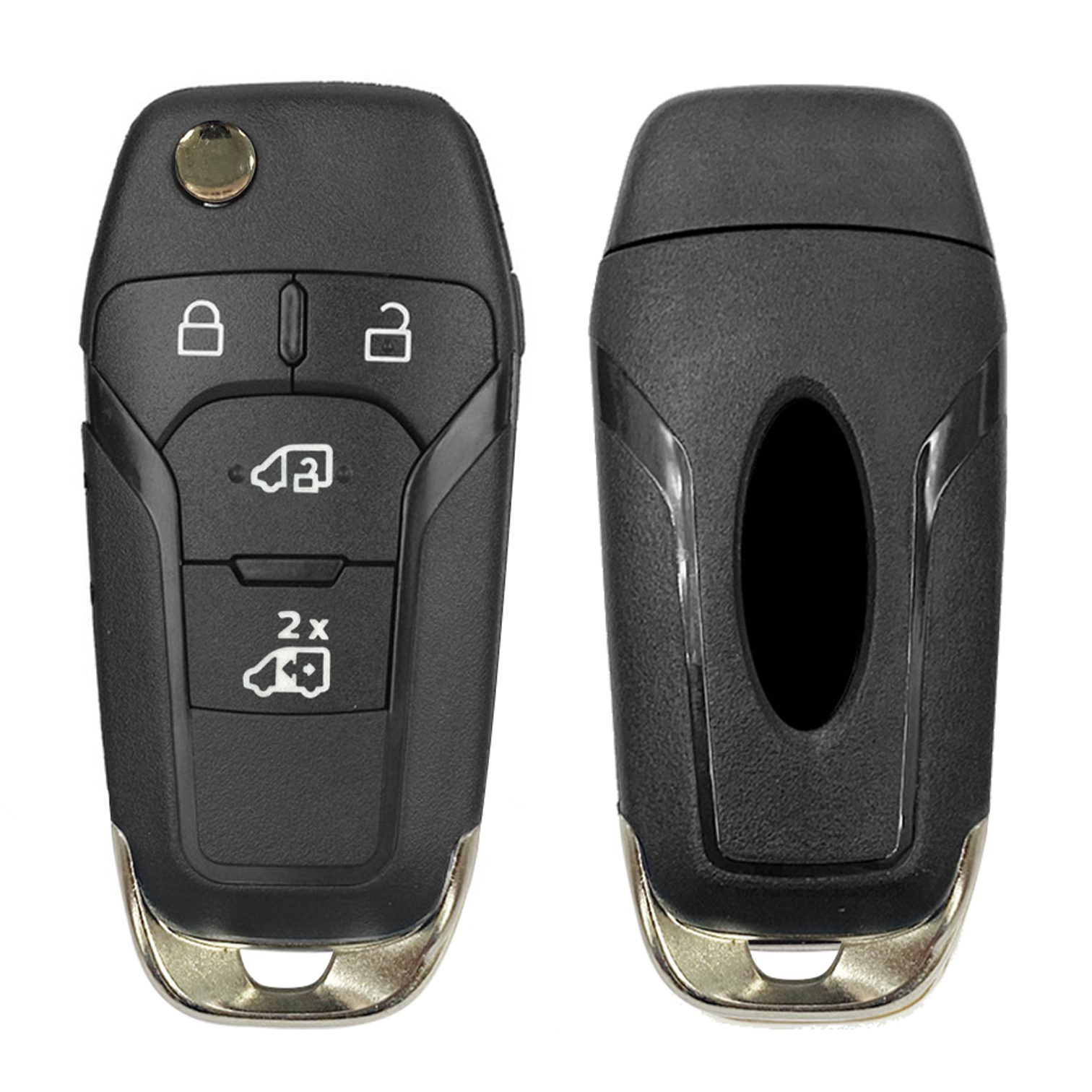 4187 | Orjinal Ford Sustalı Kumanda PCF7945F 49 Çip 434MHz 4 Buton