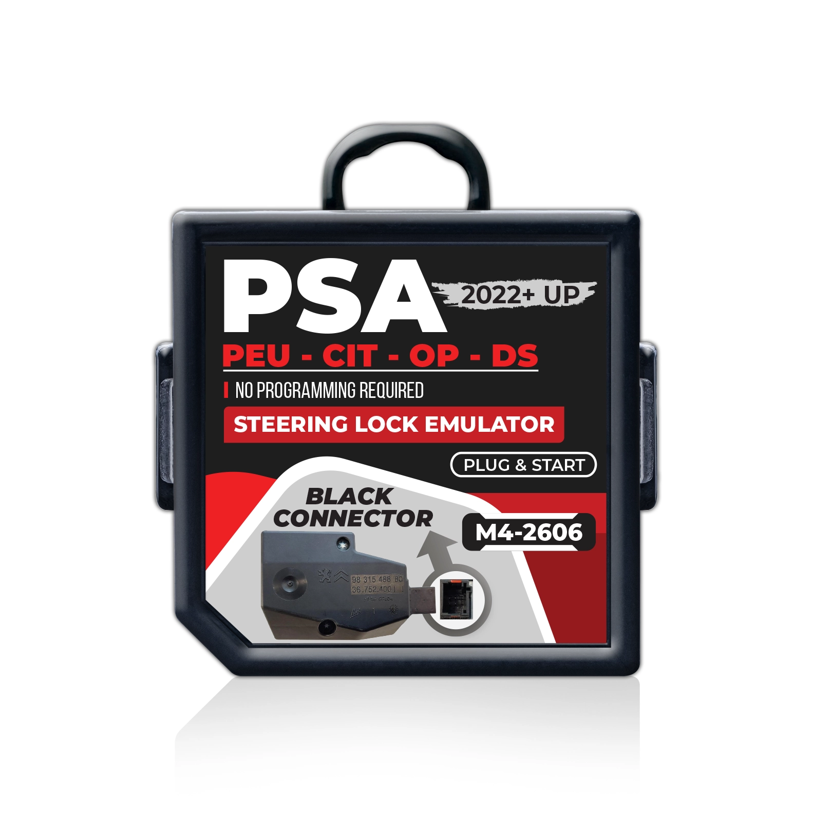 9449 | PSA Peugeot Citroen Opel 2022+ Emülatör Direksion Kilidi (Siyah Soket)