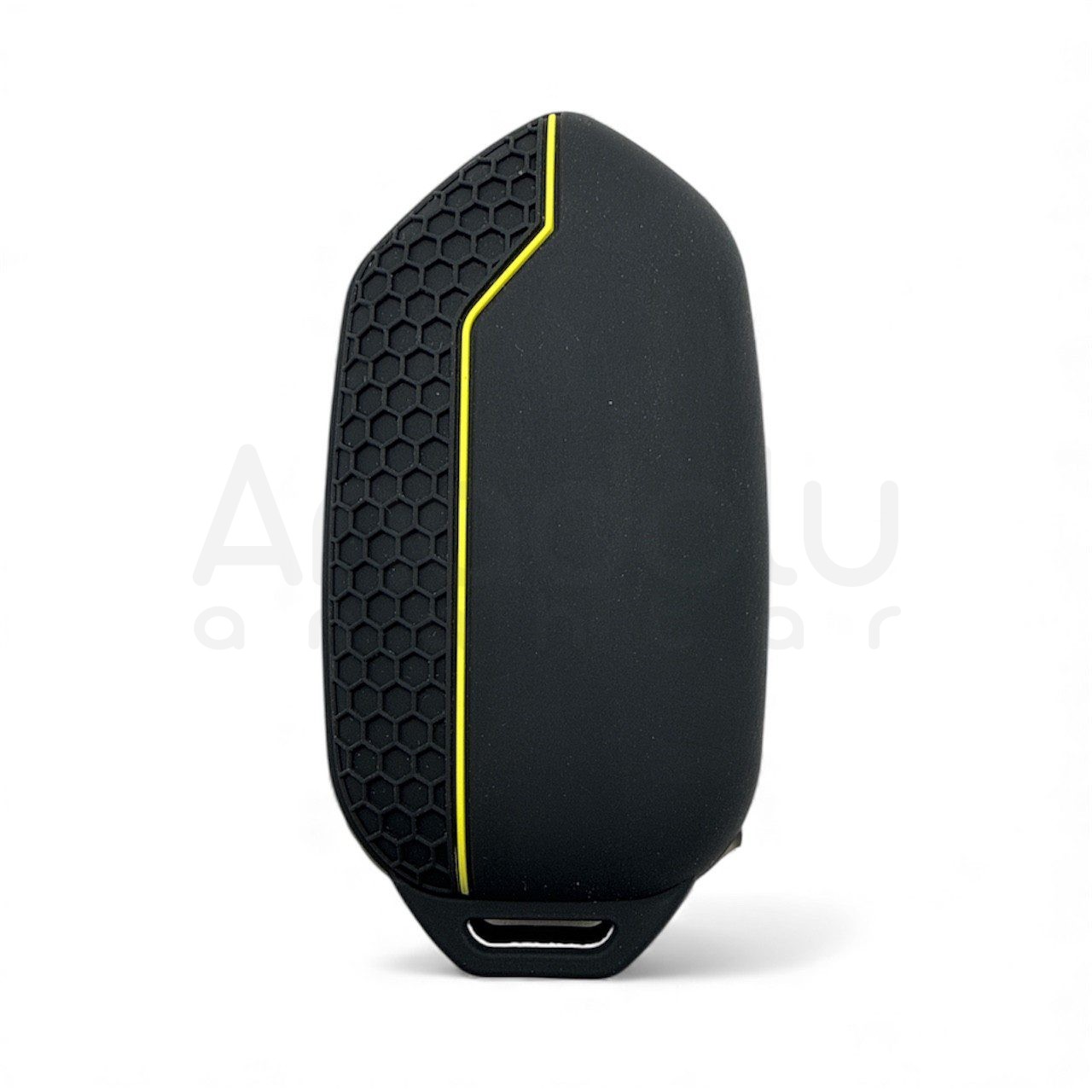 5011-S | Togg Smart Kumanda petek desenli Silikon Kılıfı Sarı