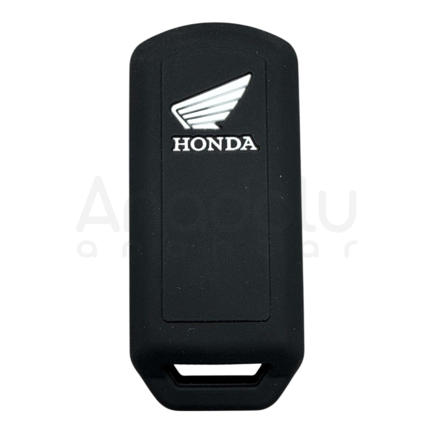 1727-B | Honda Motosiklet Anahtar Silikon Kılıfı 2 Buton Siyah