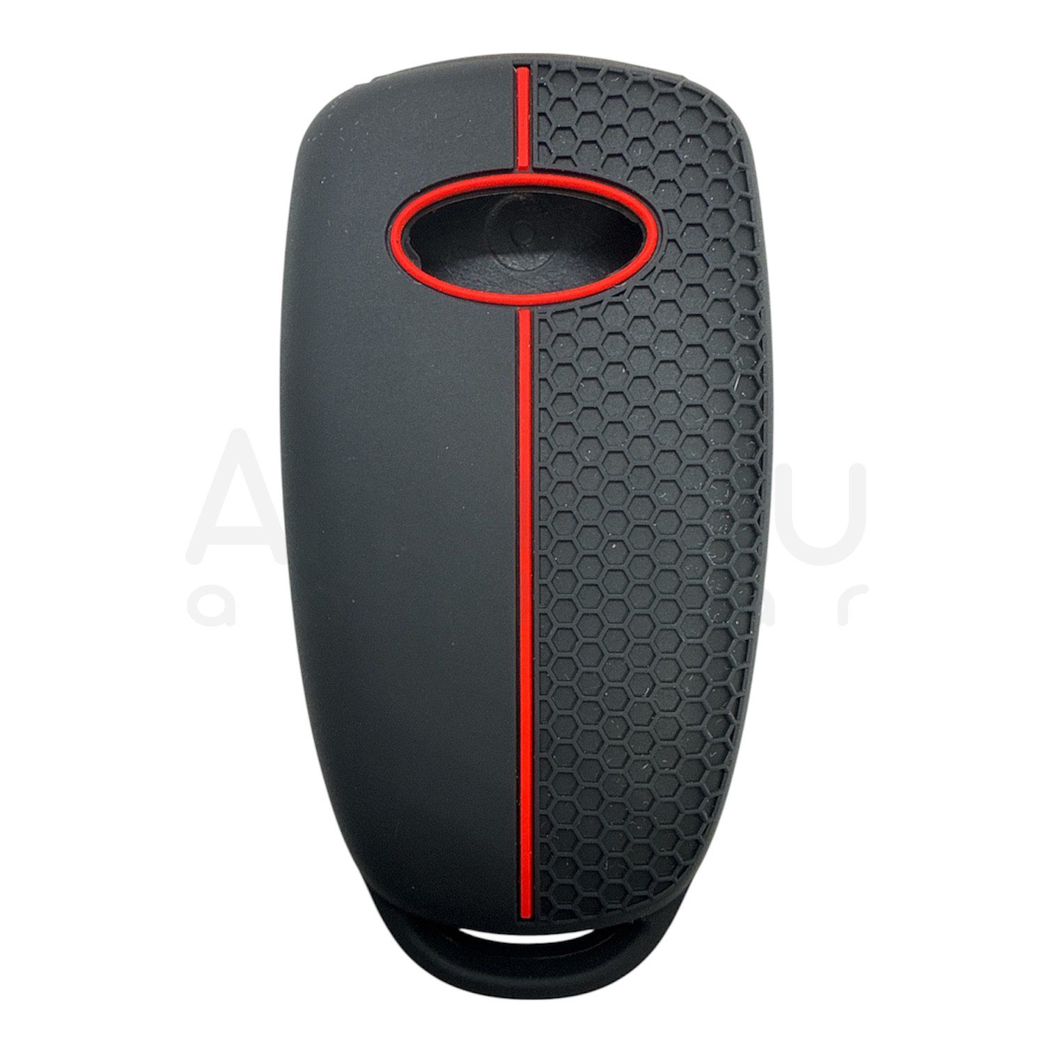 4512-PK | Chery Tiggo 8 Plus Petek Desenli Kılıf 4 Buton Kırmızı