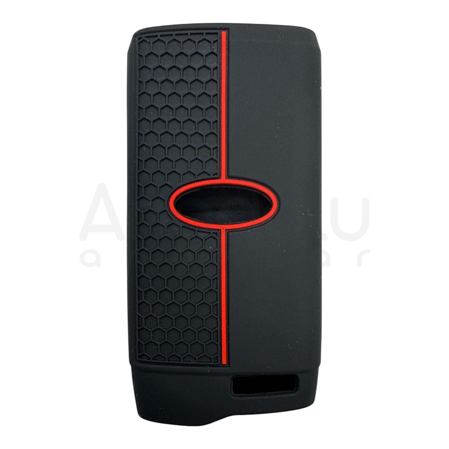 4513-PK | Chery Tiggo 7 Plus Petek Desenli Kılıf 3 Buton Kırmızı