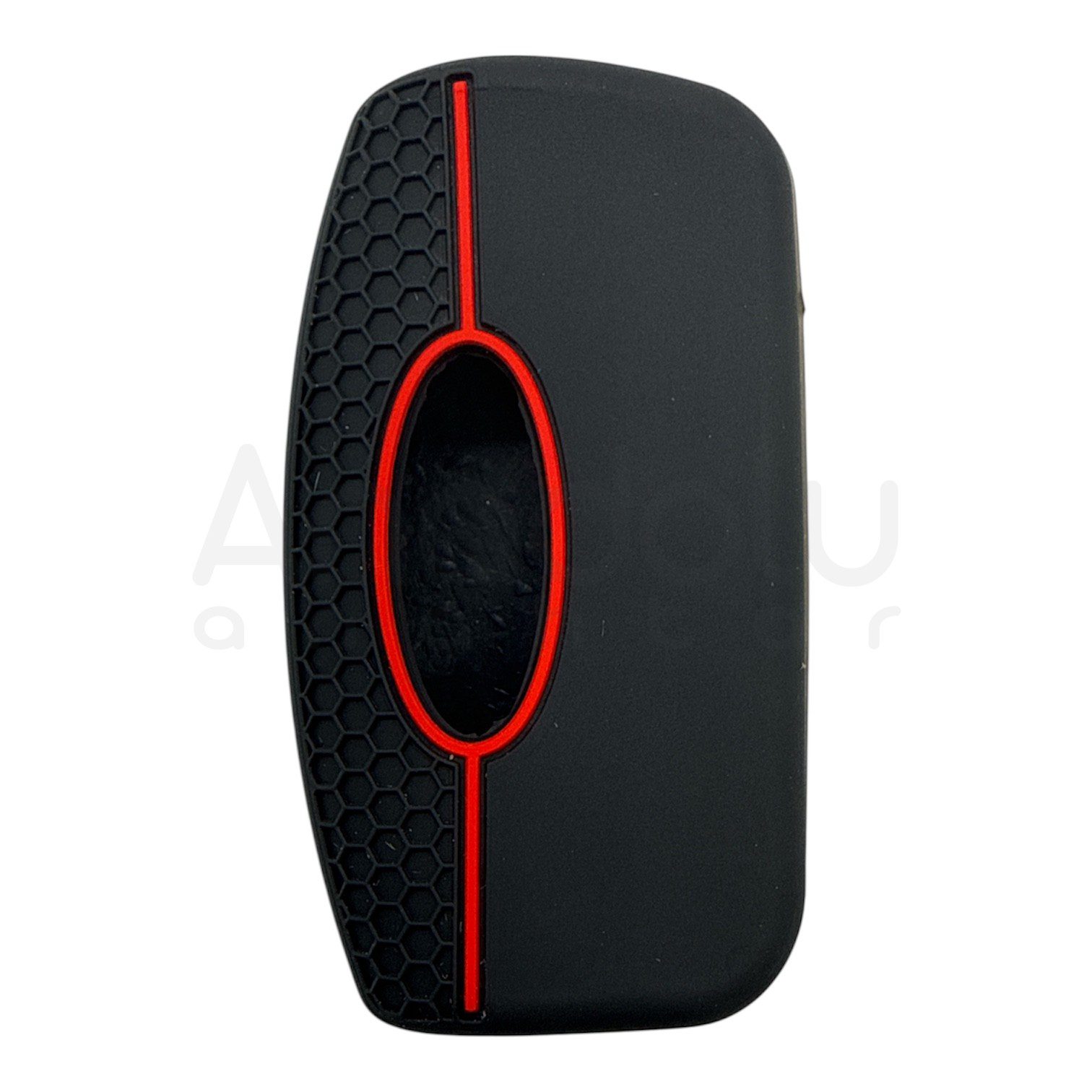 4110-PK | Ford Sustalı Petek Desenli Kılıf 3 Buton Kırmızı
