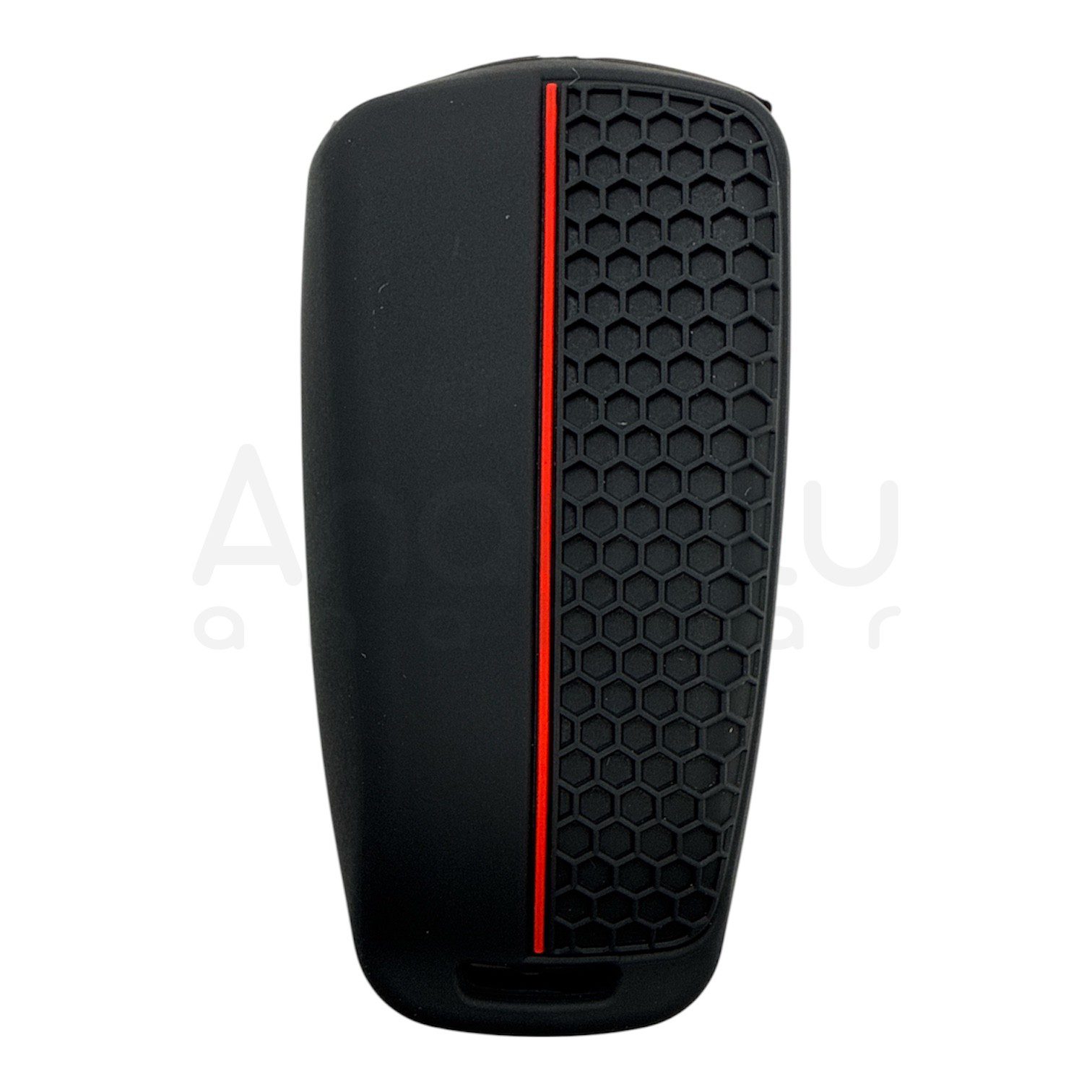 2931-PK | Audi Smart Petek Desenli Kılıf 3 Buton Kırmızı
