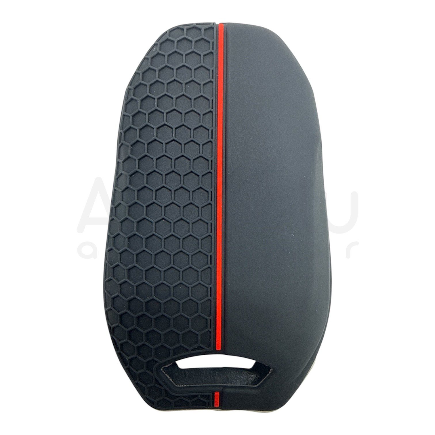 3416-PK | Peugeot - Citroen Petek Desenli Kılıf 3 Buton Kırmızı FAR