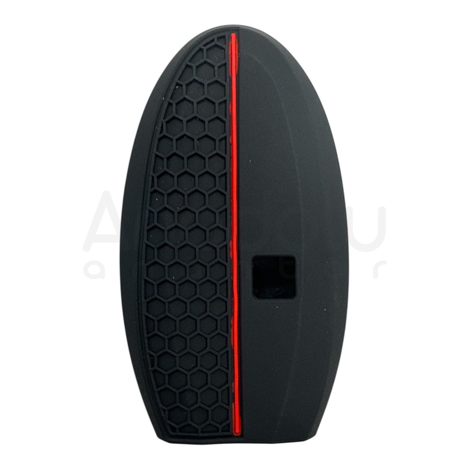 1209-PK | Nissan Petek Desenli Kılıf 3 Buton Kırmızı