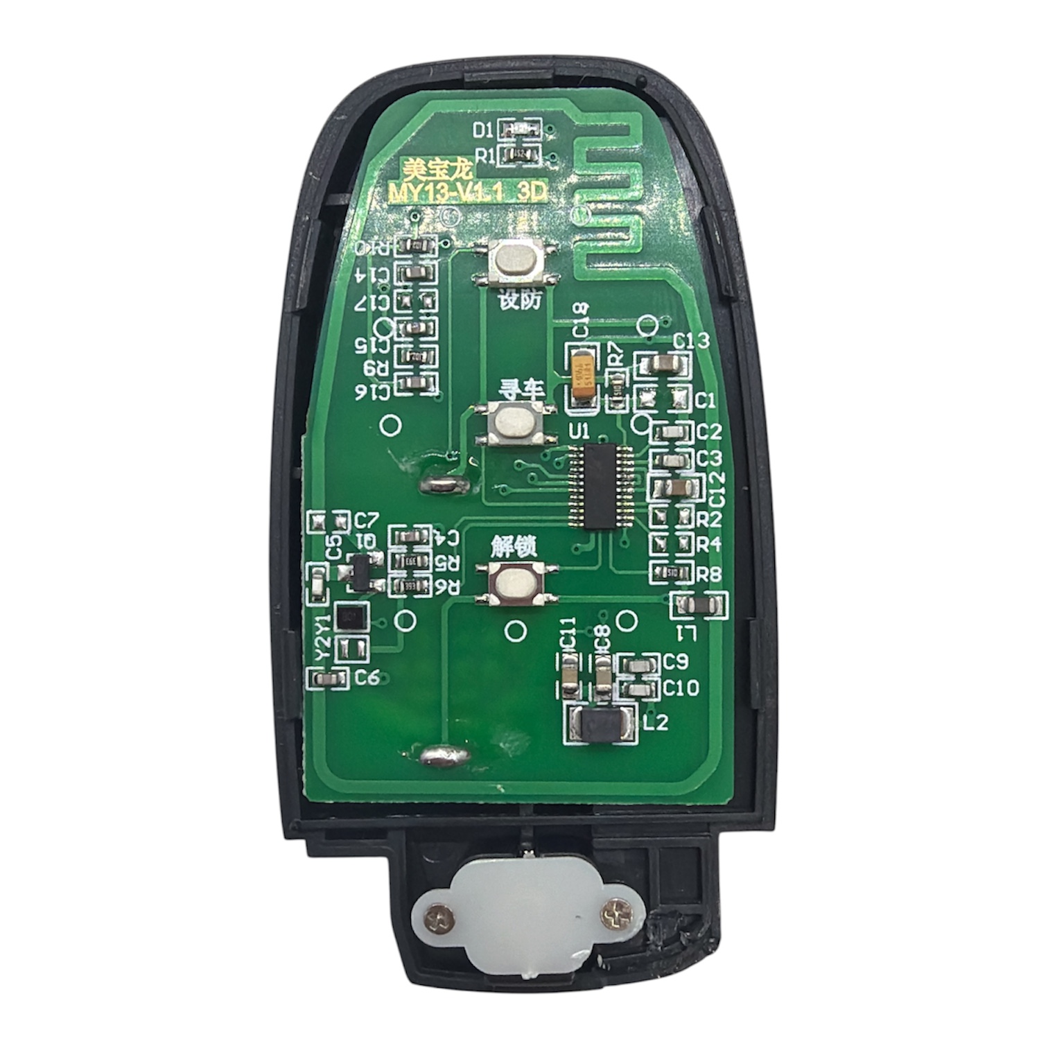 1777 | Motosiklet Smart Kumanda MG26 Yeşil Işık