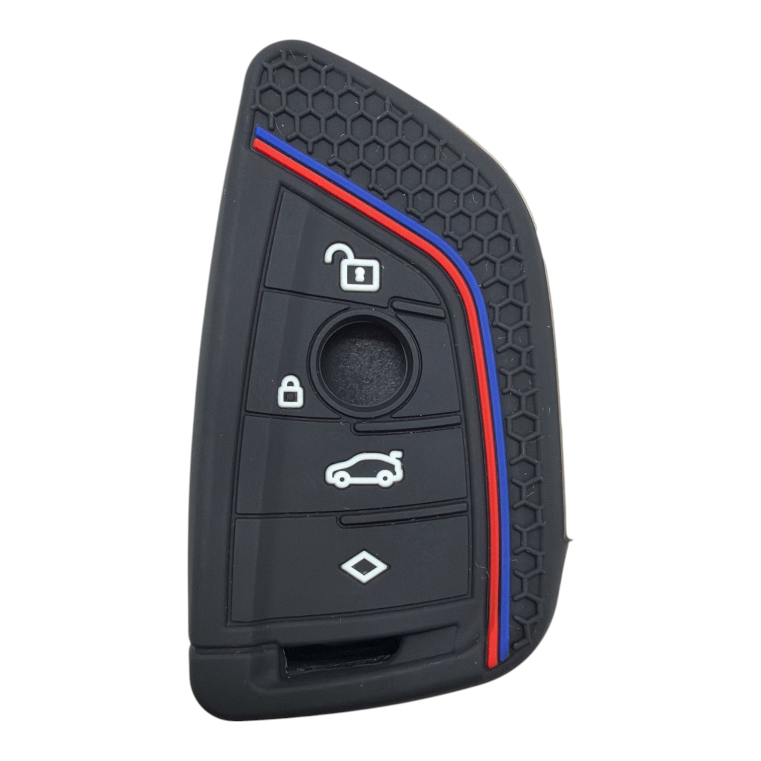 2710-PD | BMW FEM Petek Desenli Kılıf 4 Buton Renkli