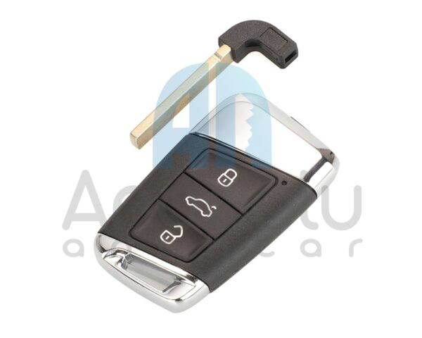 2833 | VW Passat B8 Magotan KYDZ Eller serbest Smart Kumanda 3 Buton 433MHz