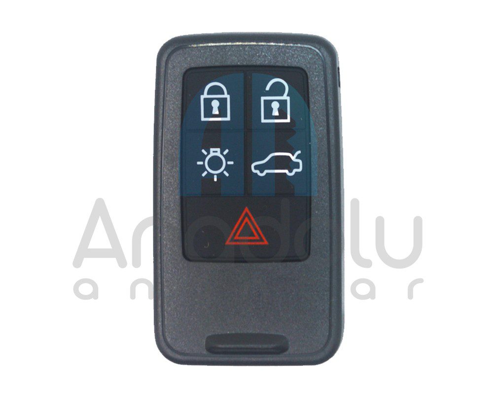 3308 | Volvo Smart Kumanda   KYDZ 4+1 Buton PCF 7945/7953 chip 433Mhz
