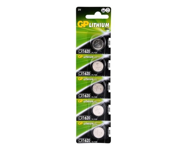 1620 | GP Pil Gp1620 3v Lityum 5’li Paket