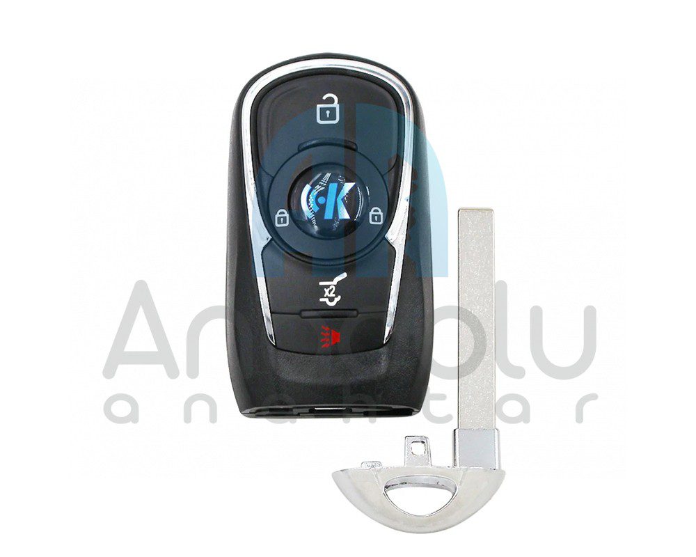 6312 | Keydiy KD Evrensel Smart Kumanda 5 Buton Buick Tarzı ZB22-4