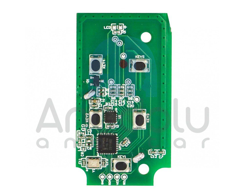 7808 | Lonsdor Smart Kumanda Land Rover Jaguar 2018-2022 için 5 Buton 433MHz