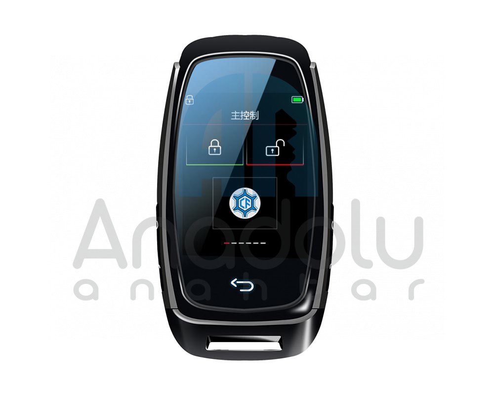 1450 | LCD Audi Tip Eller Serbest Anahtar Sistemi Yeni Model