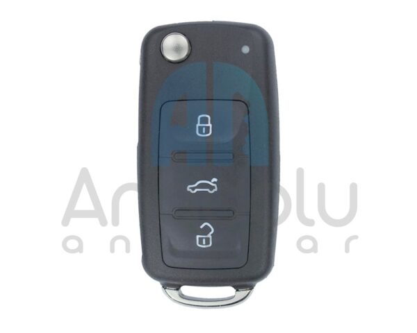 2838 | VW MQB48 transponder Sustalı Kumanda 3 Buton 433MHz
