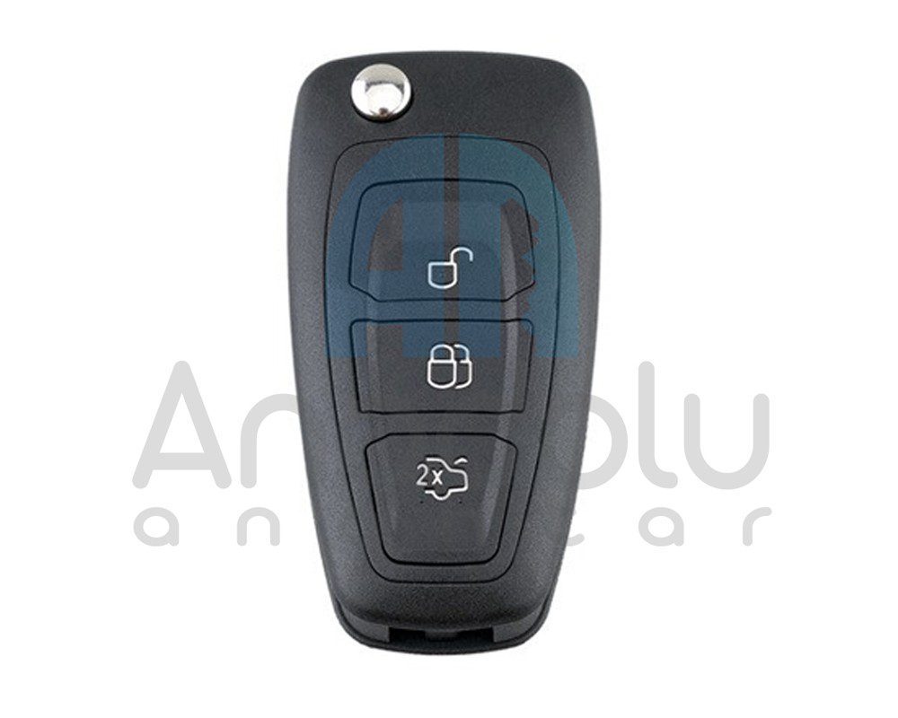 4153 | Ford Mondeo Sustalı Kumanda Kabı 3 Buton