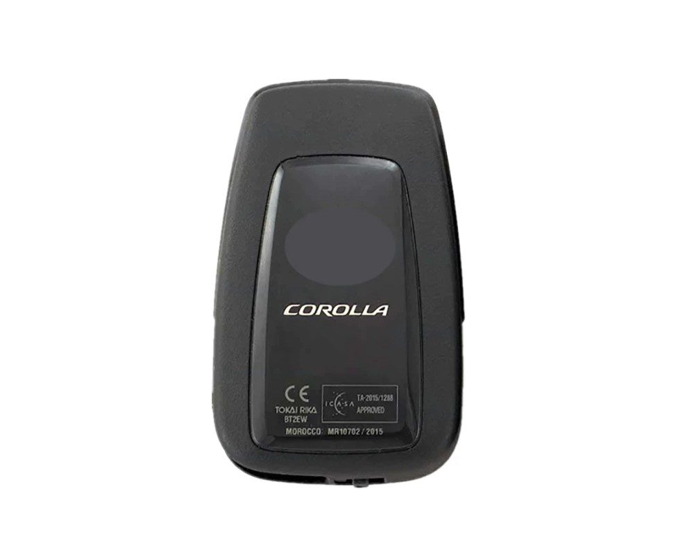 1030 | Toyota Corolla Smart Kumanda 8A Transponder 3 Buton 433MHz BT2EW