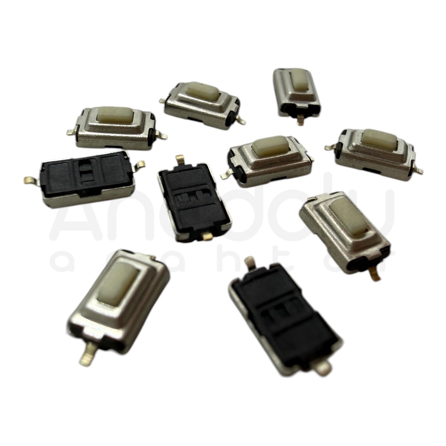 7021 | Kumanda Switch Switch  Switch - Buton Bayaz 10 ADET