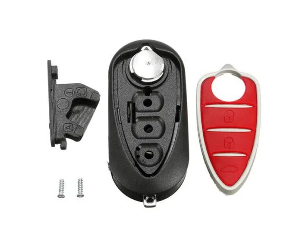 4942 | Alfa Romeo Sustalı Kumanda 3 Buton 433MHz PCF7946