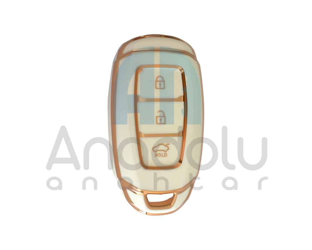 2112-W | Hyundai Smart Nano Silikon Kılıf 3 Buton