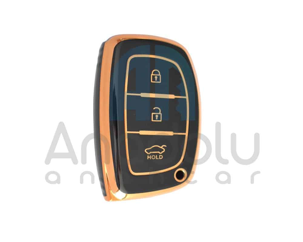 2111-B | Hyundai Smart Nano Silikon Kılıfı 3 Buton