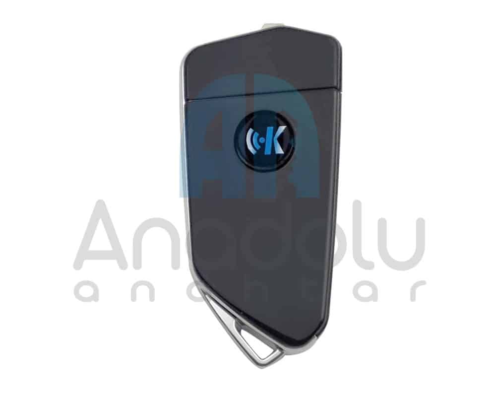 6324 | Keydiy KD VW Tipi Sustalı Kumanda 3 Buton NB34