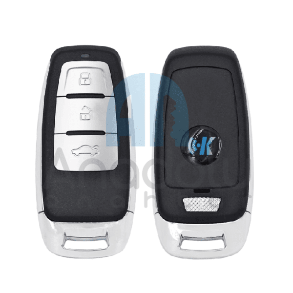 6318 | Keydiy KD Üniversal Smart Kumanda 3 Buton Audi Tipi ZB08-3