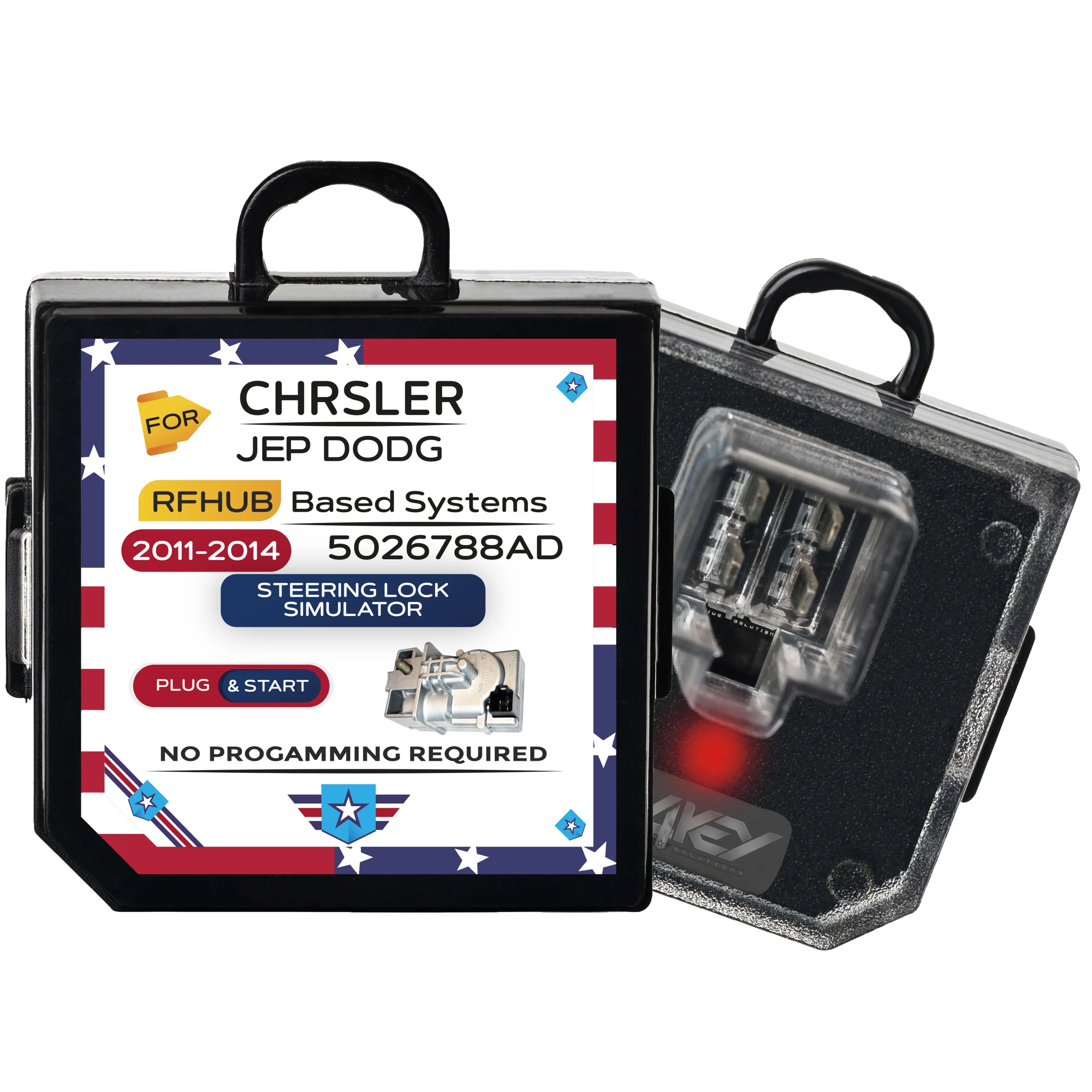 9440 | Chrysler | Jeep | Grand Cherokee | Dodge 2011-2013 Direksiyon Kilidi Emülatörü Simülatörü