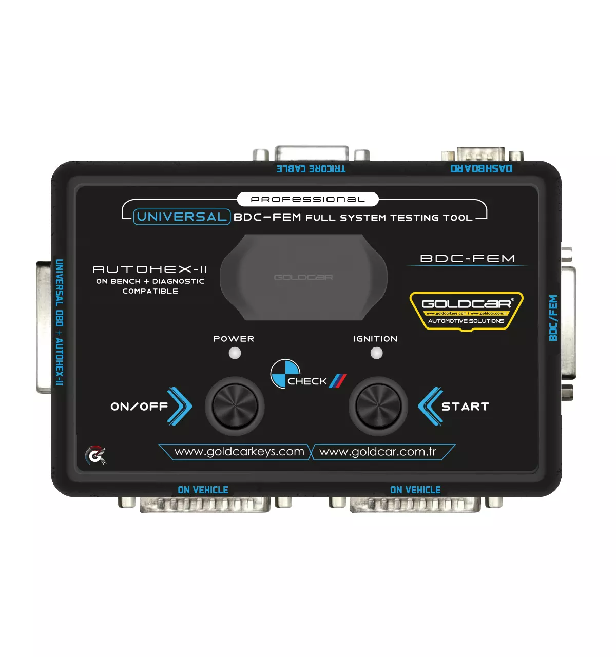 9410 |  Profesyonel Üniversal + Autohex II BDC-FEM Full Sistem Test Tool+