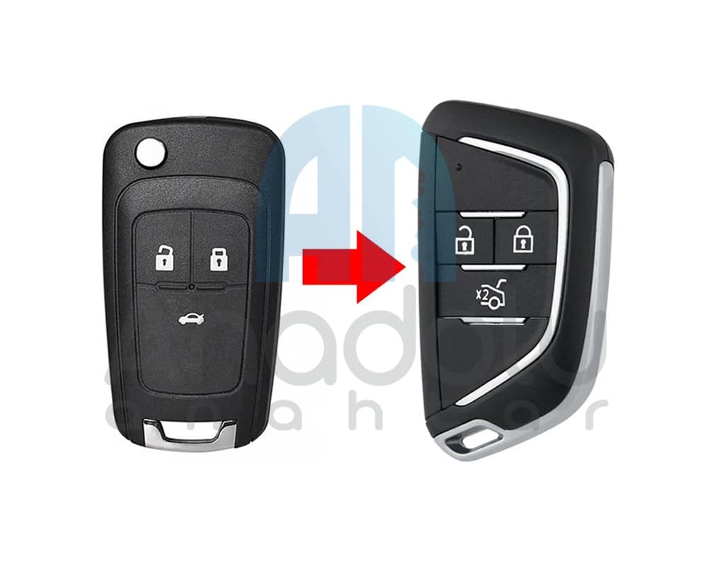 3238 | Opel Çevirici 3 Buton Kumanda Kabı